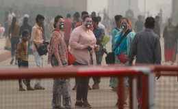 印度新德里没有人可吸入新鲜空气
