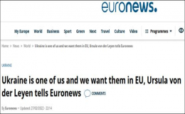 ​欧盟委员会主席明确表态支持乌克兰加入欧盟