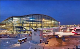 伦敦希思罗机场乘客量恢复到最高水平