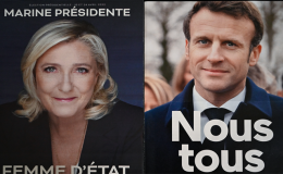 法国公布总统选举首轮投票结果