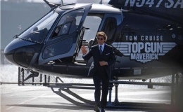  “Top Gun”续集战舰上首映 阿汤哥从天而降