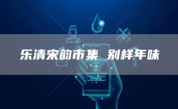乐清宋韵市集 别样年味