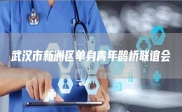 武汉市新洲区单身青年鹊桥联谊会