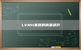 LVMH集团的销量飙升