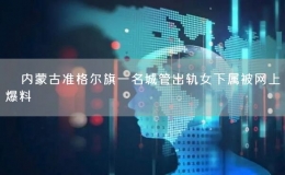 ​内蒙古准格尔旗一名城管出轨女下属被网上爆料