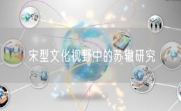 宋型文化视野中的苏辙研究