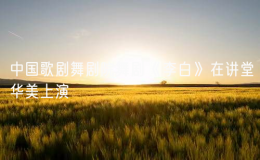 中国歌剧舞剧院舞剧《李白》在讲堂华美上演