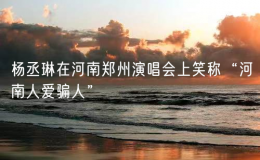 杨丞琳在河南郑州演唱会上笑称“河南人爱骗人”