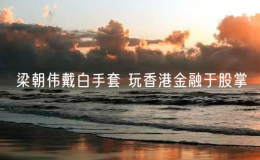 梁朝伟戴白手套 玩香港金融于股掌