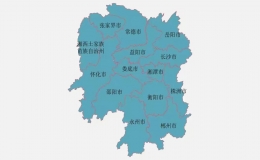 湖南省14个市州排序：湖南省各市行政区划图