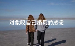 对象咬自己扇贝的感受